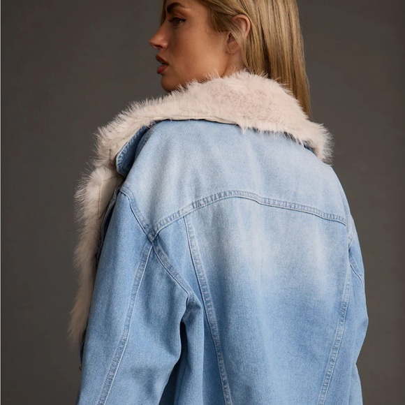 12th Tribe Rylee Denim Jacket - Picture 2 of 6